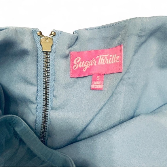 Sugar Thrillz - I’ve got you babe baby doll dress - Blue - Small - Picture 3 of 4